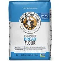 King Arthur Flour Unbleached Bread Flour, 5 Pound (Packaging May Vary)
