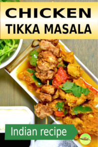 Chicken tikka masala was invented by improvising the chicken tikka, a traditional dish in Bangladesh, India, and Pakistan. Chicken tikka a prepared with boneless chicken meat marinated with various spices and yogurt and then bake in the tandoor on skewers. Chicken tikka masala goes a step further by cooking grilled meat in a gravy flavored with a myriad of spices.