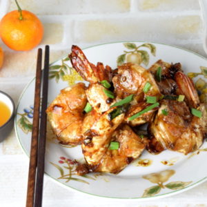pan-fried shrimps recipe