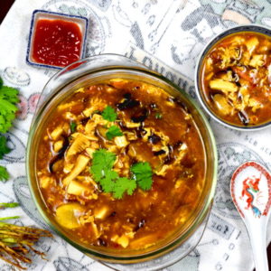 Hot and sour soup 酸辣湯