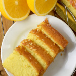 orange cake (pound cake)