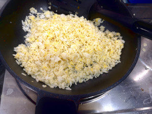 Egg for golden fried rice