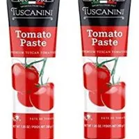 Tuscanini Tomato Paste Tube, 7.5oz (2 Pack) Made with Premium Italian Tomatoes