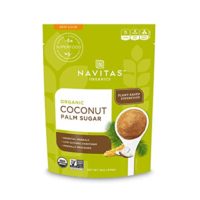 Navitas Organics Coconut Palm Sugar, 16 oz. Bag — Organic, Non-GMO, Gluten-Free, Sustainable