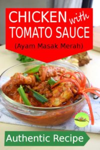 If you want to try and authentic Malay cuisine, Ayam Masak Merah (chicken with tomato sauce) is the ideal choice for you.