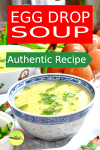 This recipe explains two critical steps to make the best Chinese egg drop soup that many recipes ignored: How to make the best soup base and, how to form the beautiful egg drops that are silky smooth.