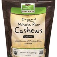 NOW Foods Raw Organic Cashews
