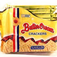 Croley Foods Buttercream Crackers - Original Flavor, 8.8 oz (250g) 10 Count