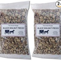 Snack Nuts (Raw Black Walnut pieces 14oz. 2 pack)