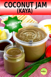 Coconut jam, also known as kaya, is the Malaysian recipe equivalent to fruit jam. Find out how to prepare this mouth-watering jam at home.