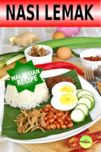 Nasi Lemak 椰漿飯 is the breakfast and lunch staple in Malaysia. This drool-worthy, gluttonous gem is offered in almost every local Malay and Mamak restaurant. Wrapped in paper and banana leaves, this Nasi Lemak Bungkus (wrapped coconut milk rice) has become the quintessential breakfast for the locals.