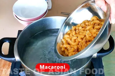 macaroni soup - cook macaroni