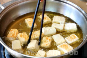 Best tofu recips - deep fry tofu