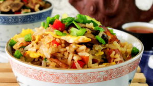 bacon fried rice featured image