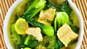 Bok choy soup featured image