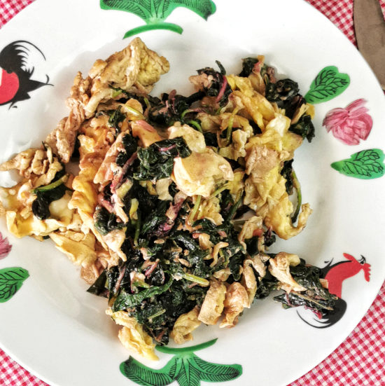 spinach and egg scramble recipe 3