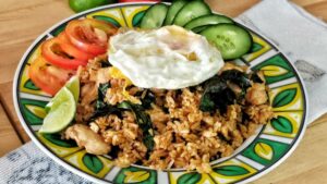 basil fried rice featured image