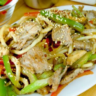 beef udon recipe featured image